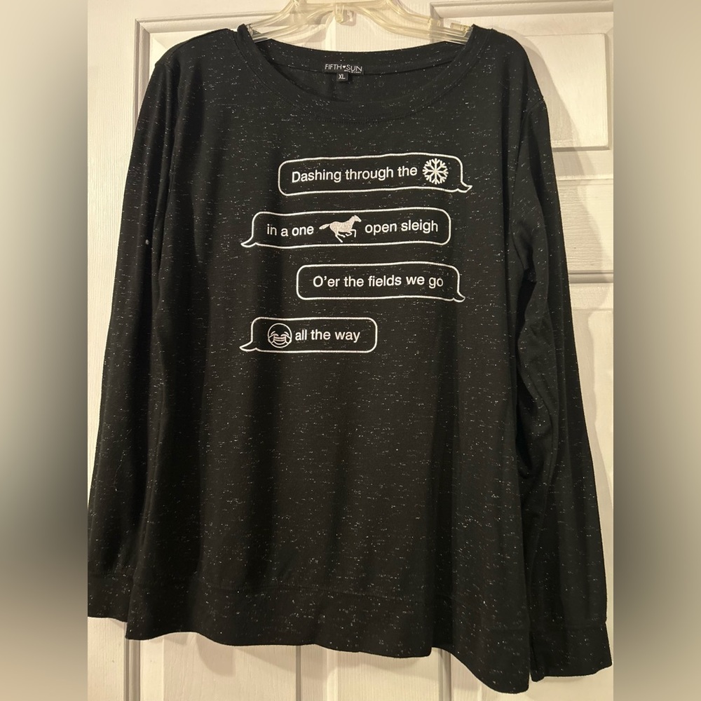 Fifth Sun XL holiday Christmas shirt